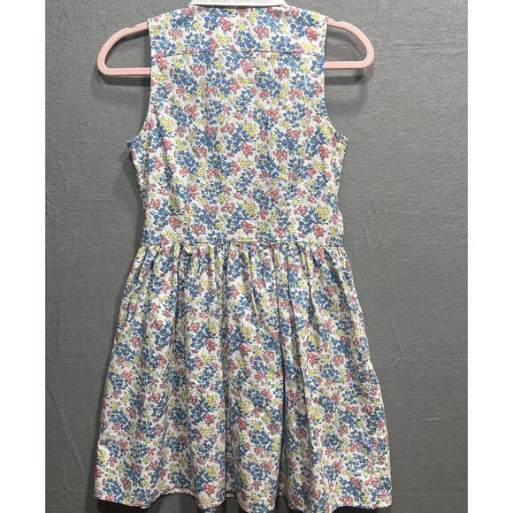 Polo Ralph Lauren Big Girls Floral Cotton Oxford Shirtdress Size 16 - Picture 4 of 12
